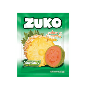 Bebida Instantánea Zuko Sabor A Guyaba Piña 13 G