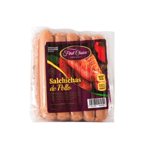 Salchicha First Choice De Pollo 408 g