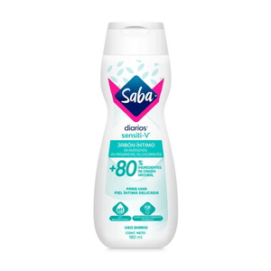 Jabon Íntimo Saba Sensiti-V 180 ML