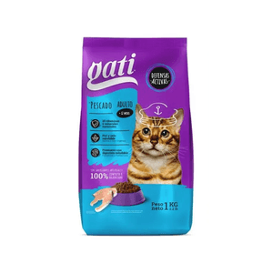 Alimento Para Gatos Adultos Gati Pescado 1 KG