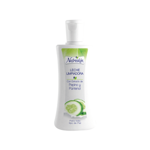 Leche Limpiadora Facial Nutriskin Pepino Y Pantenol 180 ML