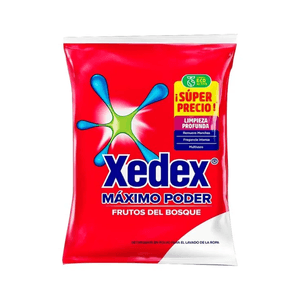 Detergente En Polvo Xedex Frutos Del Bosque 800 GR