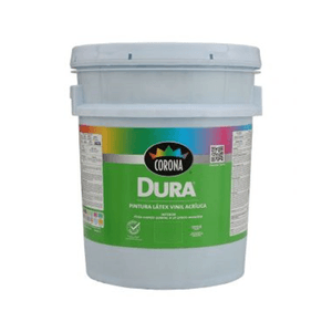 Dura Pintura Latex Corona Color Naranja Medio 5 Galones