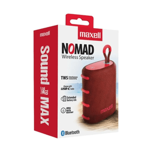 Nomad Parlante Portátil Red Maxell Bluetooth