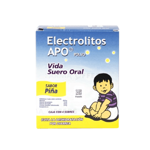 Electrolitos Sabor Piña Apotex En Sobre X 1 UN