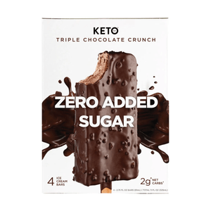 Triple Chocolate Crunchbars Keto Zero Added Sugar 11 OZ