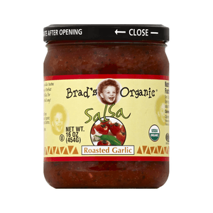 Frasco De Salsa Brads Organic Ajo Asado 16 OZ