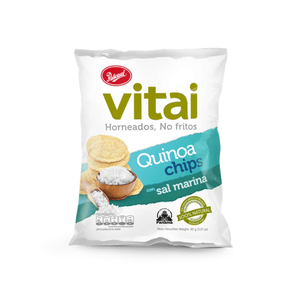 Vitai Quinoa Chips Pascual Con Sal Marina 90 G