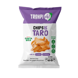 Chips De Taro Trohpi Oh Con Sal De Mar 126 G