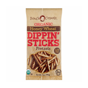 Pretzels Dip Stick Brads Organic Honey Wheat 7 OZ