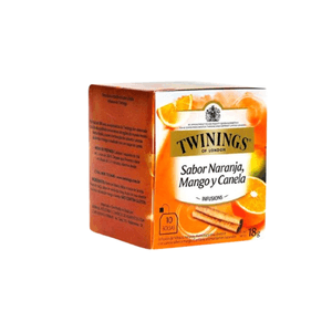 Té Twinings Naranja Mango Y Canela 18 G