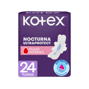 Toallas Femeninas Kotex Nocturna 24U
