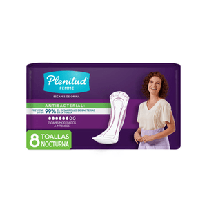 Toallas para Incontinencia Nocturna Plenitud Femme 8U