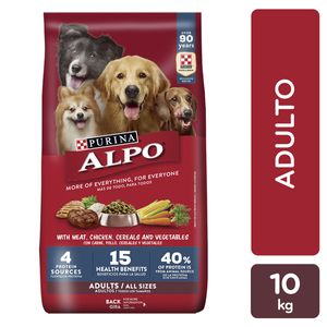 Alpo Carne con Vegetal 10kg (22lb)