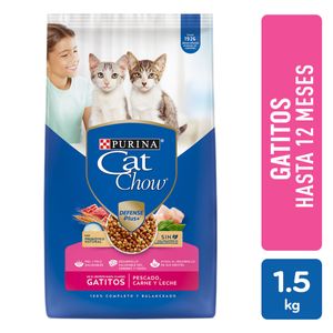 Cat Chow Gatitos Defense Plus 1.5kg (3.3lb)