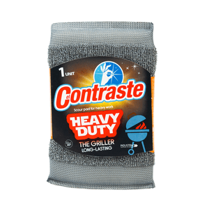 Esponja Recubierta Heavy Duty Contraste Gris Metálico 1 UN