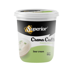Crema Cultivada Superior Sour Cream 500 GR