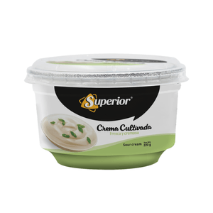 Crema Cultivada Superior Sour Cream 220 GR