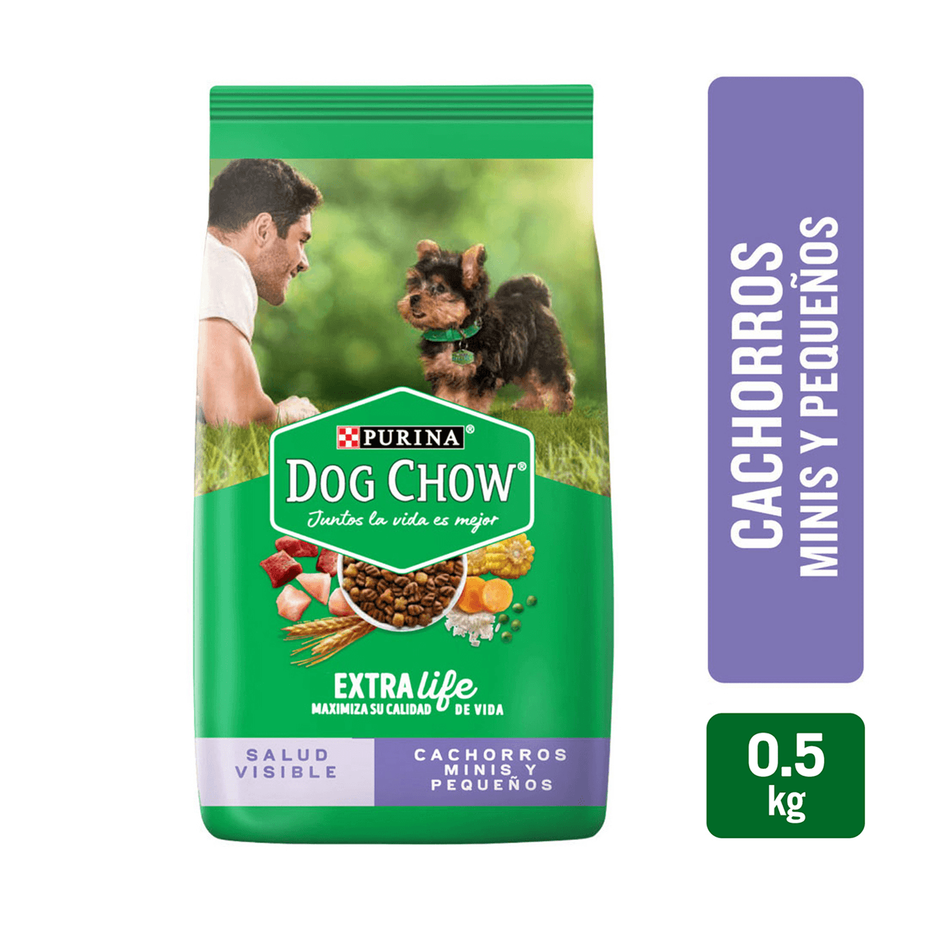 Dog Chow Cachorro Extra Life Minis/Peq 500gr (1.10lb)