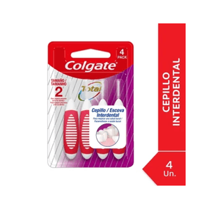 Cepillo Dental Interdental Colgate 4 Pack