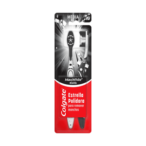 Cepillo Dental Max White Carbón Colgate 2 Pack