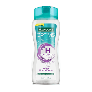 Shampoo Optims Palmolive Con Ácido Hialurónico 400 ml