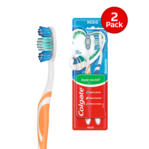 Cepillo Dental Colgate 2 Pack Triple Accion