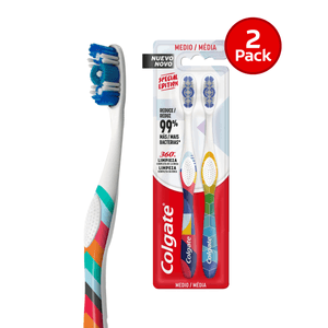 Cepillo Dental Colgate 360 Edición Especial 2 Pk