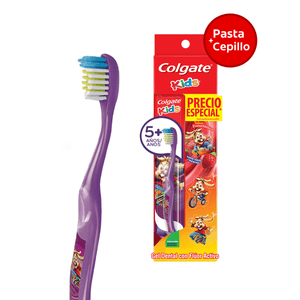 Pack Colgate Kids Cepillo + Crema 40 ml