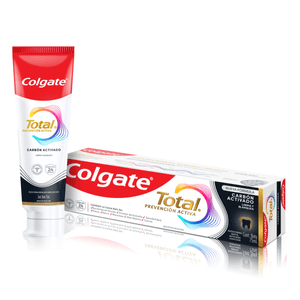 Crema Dental Colgate Total Carbon Activado 75Ml