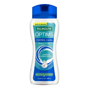 Shampoo Palmolive Optims Control Caspa Limpieza Purificante 680 ml