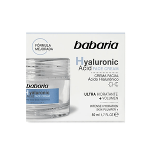 Crema Facial Babaria Con Ácido Hialurónico 50 ML