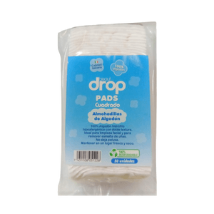 Pads De Algodón Cotton Plus Cuadrado 50 UN