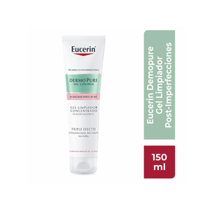 Dermopure Gel Limpiador Concentrado Eucerin Triple Efecto 150 ML