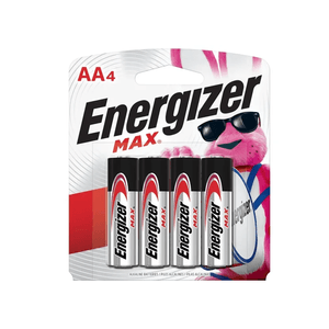 Baterias Alkalina Aa4 Max Energizer X 4 UN