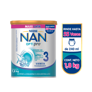 Alimento Lácteo NAN® OPTIPRO® 3 Lata 1.8kg