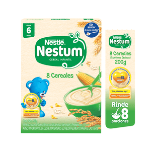 Cereal Infantil NESTUM® 8 Cereales Caja 200g