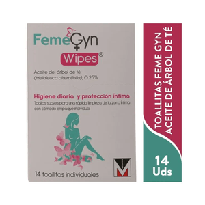 Femegyn Wipes Sobres Menarini Protección Íntima 14 UN