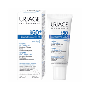 Crema Bariederm Cica Uriage Spf 50+ 40 ML