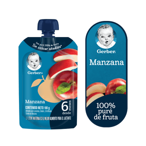 Colado Gerber® De Manzana Doy Pack 100G