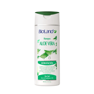 Shampoo Para Cabello Bioland Aloe Vera 400 ML