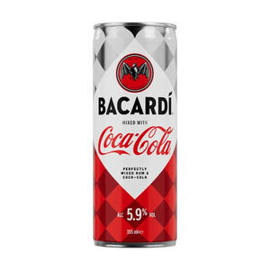 Bacardi Coca Cola Mixed Rum 355 ML