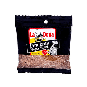Pimienta Negra La Doña Molida 75 G