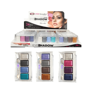 Sombra Stay Beautiful Pasteles 4 Colores