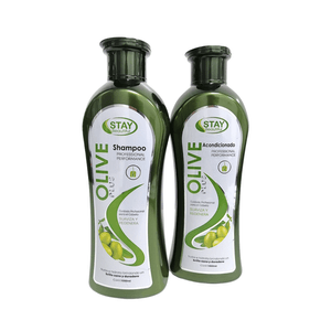 Shampoo 2 Pz Stay Beautiful Oliva 1000 ML