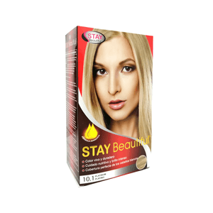 Tinte P/ Cabello Stay Beautiful Rubio Platino