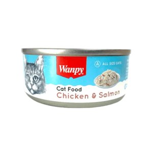 Comida Para Gato Wanpy Pollo & Salmon 95 GR