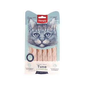 Comida Para Gato Wanpy Tuna & Codfish 70 GR