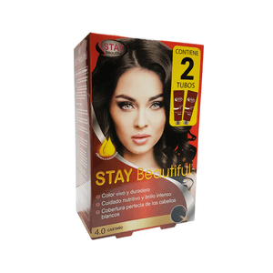 Tinte Castaño Stay Beautiful 2 Tubos