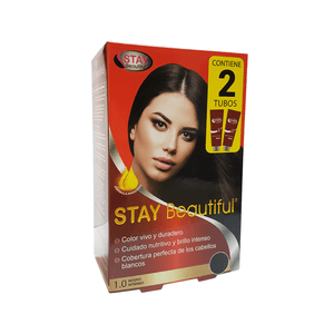 Tinte Negro Intenso Stay Beautiful 2 Tubos